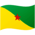 🇬🇫 flag: French Guiana display on Google